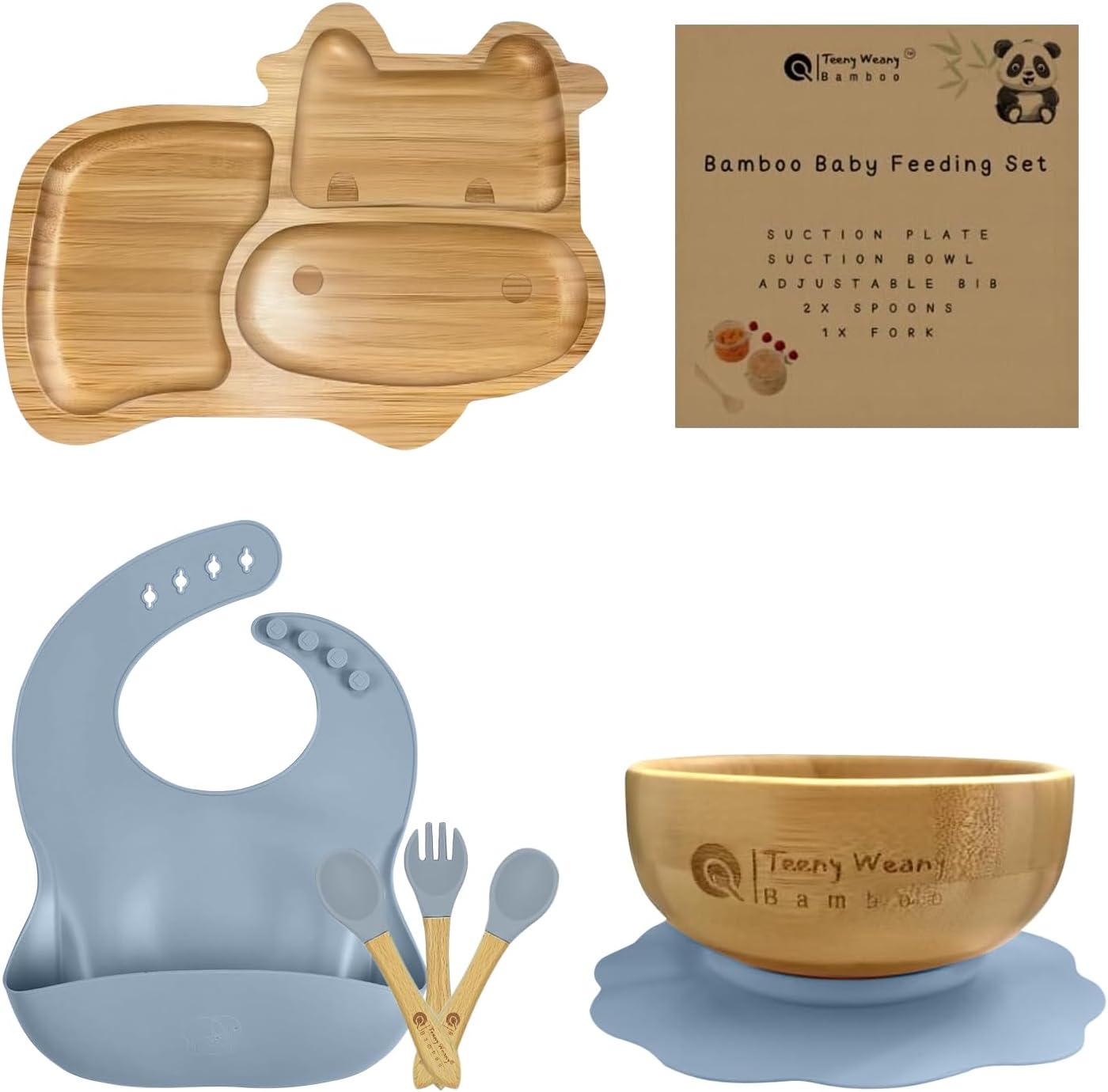 Bamboo Cow Blue Bamboo Cow Blue
