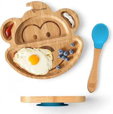 Bamboo Monkey Blue Bamboo Monkey Blue