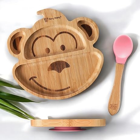 Bamboo Monkey Pink Bamboo Monkey Pink