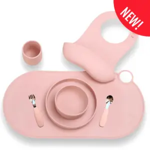 Silicone Non-Slip Toddler Feeding Set